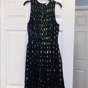 Michael Kors M Black & Gold Dress